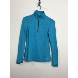 Everlast blue long sleeve half zipper Size S….0587